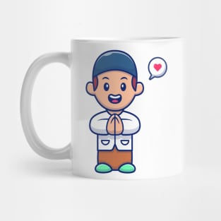 Moslem boy greeting Mug